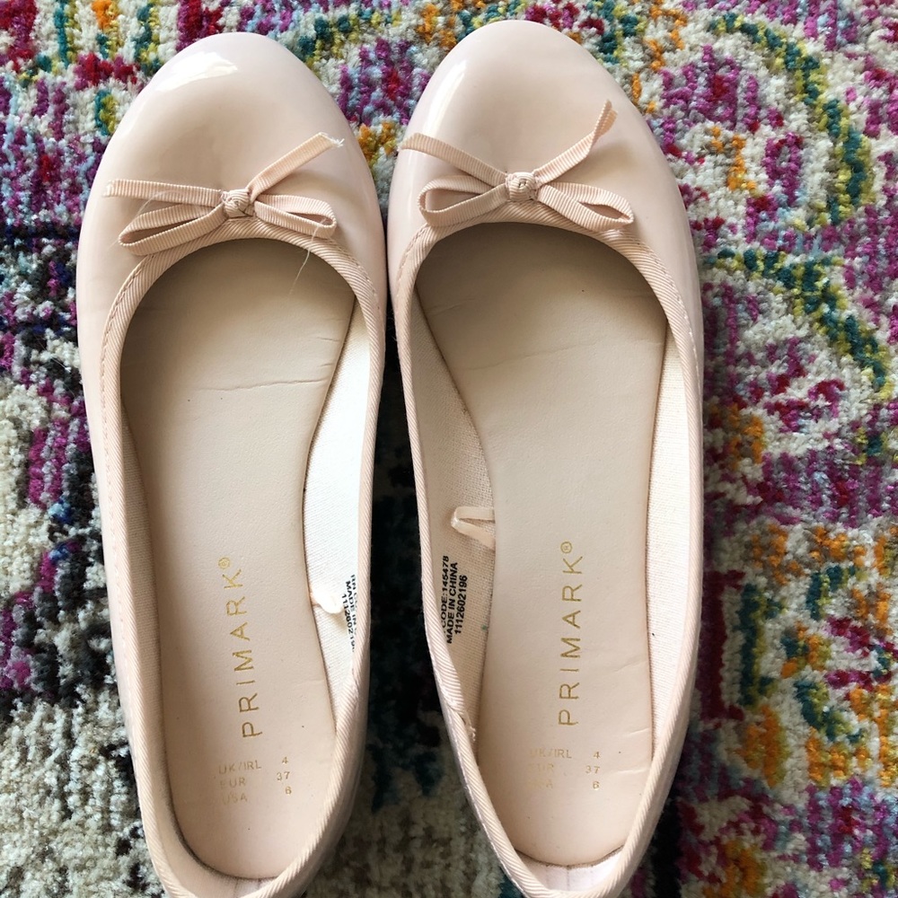 primark pink flats
